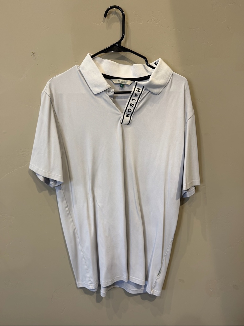 Malbon Block Polo Size L